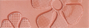Glamour Coral Listello Flower Mix 8x25 tono 64 - снято с производства