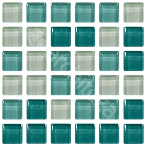 Candy Gloss Aquamarine 12x12 Мозаика (58)-12