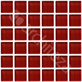 Gloss 15x15x4 mm - CG723  Прозрачная стекл. мозаика