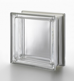 Pegasus 19X19X8 cm Neutro Q19 T MET Glass block