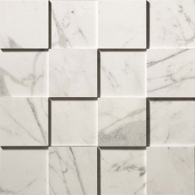 Statuario Select Mosaico 3D 30X30 керамогранит